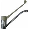 MISCELATORE LAVELLO ECO CON LEVA IN PLASTICA GRIGIA cm. 30
