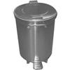 PATTUMIERA ACCIAIO INOX CON PEDALE