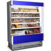 ESPOSITORE MURALE REFRIGERATO VULCANO PER SALUMI, LATTICINI E BIBITE - PROFONDITÀ 60 CM