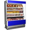 ESPOSITORE MURALE REFRIGERATO VULCANO PER SALUMI E LATTICINI - PROFONDITÀ 80 CM