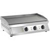 FRY TOP ELETTRICO PIASTRA LISCIA - L.84 x P.50 x H.20 cm