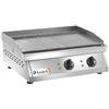 FRY TOP ELETTRICO - PIASTRA RIGATA - L.60 x P.50 x H.20 cm