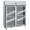 ARMADIO REFRIGERATO CON PORTA IN VETRO 1333 L - TEMPERATURA -2/+8 °C