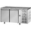 TAVOLO REFRIGERATO GN 1/1 A TEMPERATURA NORMALE CON 2 PORTE E PIANO DI LAVORO IN GRANITO