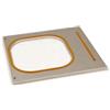 STAMPO PIATTO Q - 18 x 18 cm