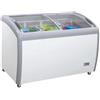CONGELATORE FRIGO A POZZETTO -18°/+8° C PORTE IN VETRO 400 L | 126 x 70,5 x 87,5 cm