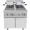 CUOCIPASTA A GAS 2 VASCHE 24+24 L