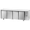 TAVOLO REFRIGERATO PASTICCERIA (60X40) CON 4 PORTE, SENZA PIANO DI LAVORO, PREDISPOSTO UNITA' REMOTA 248x80x80-87 CM