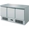 SALADETTE A 3 PORTE IN ACCIAIO INOX