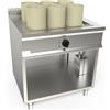 VAPORIERA DIM SUM ELETTRICA SU VANO A GIORNO - L.80 x P.70 x H.85 cm