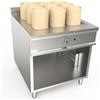 VAPORIERA DIM SUM ELETTRICA SU VANO A GIORNO - L.80 x P.90 x H.85 cm