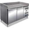 Banco pizza 2 porte con piano di lavoro in granito PK26