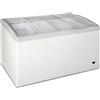 Congelatore a pozzetto con porte in vetro 375 L -22° C | 140 x 69 x 83 cm