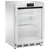 Espositore refrigerato statico digitale positivo +2 +8°C 140LT Con porta a vetri
