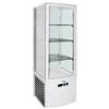 FRIGO VETRINA SU 4 LATI VENTILATA 235 LT - 51,5 x 48,5 x 165 CM