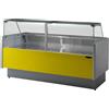 Banco frigo alimentare serie MR con vetro dritto +2°/+5° C, profondità 89,5 cm