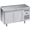 Tavolo refrigerato pasticceria 2 porte per teglie 60 x 40 | 151 x 80 x 85 H cm