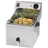 FRIGGITRICE ELETTRICA 8 LITRI CON RUBINETTO DI SCARICO