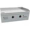 TEPPANYAKI DA BANCO ELETTRICA CON ALZATINA - PIASTRA CROMATA