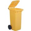 Bidone per raccolta differenziata in polietilene 100 litri - L.54 x P.49 x H.85 cm