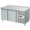 Tavolo congelatore 2 porte con alzatina - L.136 x P.70 x H.95 cm