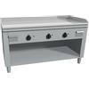 TEPPANYAKI SU VANO ELETTRICA CON ALZATINA - PIASTRA CROMATA