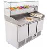 BANCO PIZZA COMPATTO 3 PORTE - CLASSE ENERGETICA A