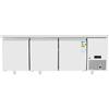 Tavolo refrigerato 3 porte per teglie 60x40 cm, -2° / +8° C | 201 x 80 x 84 H cm