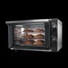 Forno elettrico a convezione manuale 3 teglie GN 2/3 (35,4 x 32,5 cm)