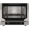 Forno elettrico ventilato a convezione con vapore indiretto 4 teglie GN 1/1