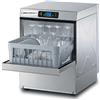 Lavabicchieri elettronica H.66 cm, cesto quadro 40 cm, altezza utile 26,5 cm, dosatori detergente brillantante di serie