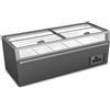 Congelatore frigo a pozzetto con vetri dritti scorrevoli -22/+10° C 796 litri M25 | 250 x 85 x 87 H cm
