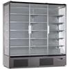 Espositore murale refrigerato panoramico con 3 porte +1/+10° C VIS20 | 193,5 x 74 x 201 H cm