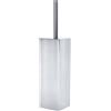 Metaform Porta scopino da appoggio quadrato in acciaio inox 304 Metaform