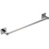 Metaform Porta asciugamani 45 cm acciaio forma quadra Metaform Trend fissaggio adesivo o con viti