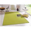 Hanse Home Tappeto Fancy - Tappeto da Soggiorno in Tinta Unita Moderno in Velluto per Sala da Pranzo, Soggiorno, cameretta dei Bambini, corridoio, Camera da Letto, Cucina, Verde, 80 x 150 cm
