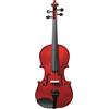EKO - EBV‑A 1413 4/4 Violino con Dotazione, Kit Violino 4/4 Completo, Top Abete Massello, Fasce e Fondo Acero, Tastiera Ebano, Custodia e Accessori Inclusi