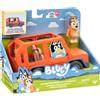 Bluey - veicolo jeep con chilli, amico di bluey per una perfetta gita in famiglia