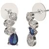 Sanico BJT420 ORECCHINI BLUEEYE 18MM STAINLESS STEEL