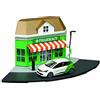 Burago Bburago B18-31511 1:43 Street Fire City Pharmacy incl. 1 Auto, Disegni e Colori Assortiti