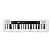 Casio CT-S200WE Tastiera Digitale 61 Tasti utilizzabile anche a batterie, Bianco
