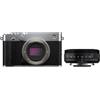 Fujifilm X-E5 argento + XF 27 mm F/2.8 R WR | ✅Garanzia di 5 anni