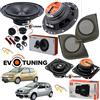 Jbl Evotuning - no hertz Kit 6 Casse Altoparlanti JBL Stage1 Ant+Post + Tasche e Cavi per Fiat Punto 188
