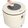 Culnflun Cottura Elettrica Multifunzione Per Riso, Pentola Elettrica Antiaderente, Fornello Da Cucina A Doppio Strato Da 1,8 Litri Con Protezione Termica, Con Prego Europeo