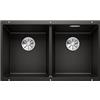 BLANCO 525987 SUBLINE 350/350-U Lavello da Cucina, Nero, 350mm/350mm