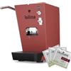 Tazzulella.it Lollina Macchina Da Caffè Cialde 44mm Rossa + 40 Cialde Omaggio