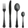 Bitossi Home Retrò Set 24 pezzi posate Nero Bitossi Home