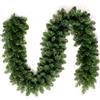 Christmas Decoration Ghirlanda di Natale Verde 200 cm