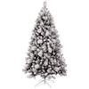 Christmas Decoration Albero di Natale Incanto Innevato con Pigne 180 cm - 736 Rami
