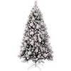 Christmas Decoration Albero di Natale Incanto Innevato con Pigne 210 cm - 1060 Rami